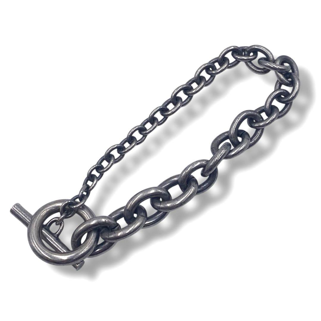 Paul Smith　ポールスミス　マンテル チェーンブレスレット　シルバー Mixed Chain
