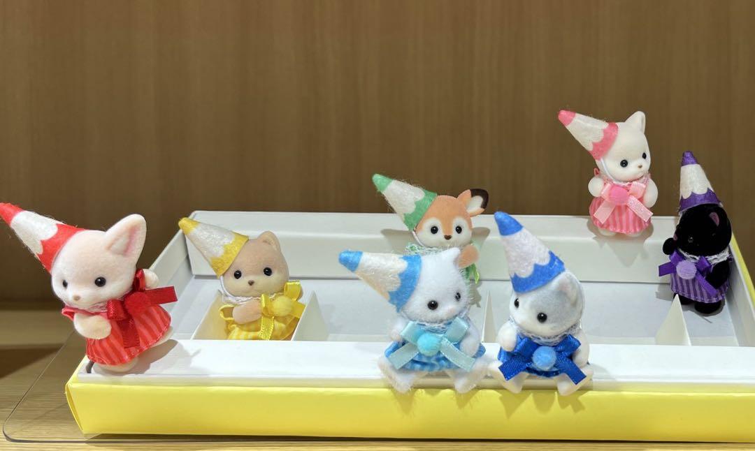 シルバニアファミリー　にぎやか赤ちゃん -いろえんぴつ-