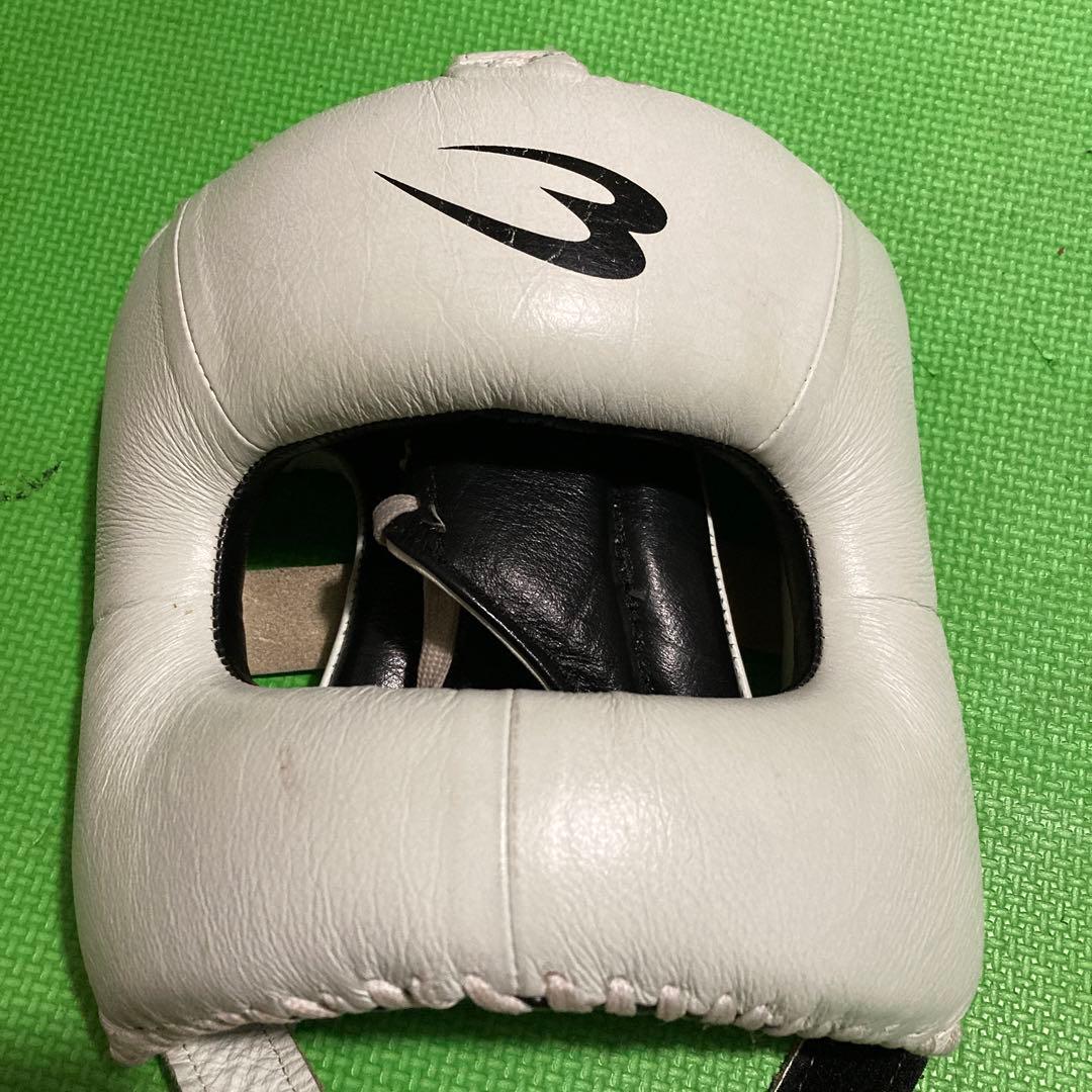 最終価格ボディーメーカー本革ヘッドギア、フルフェイス