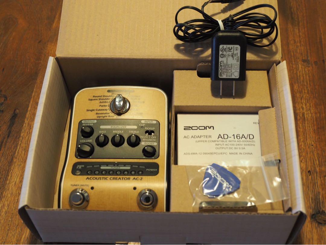 ZOOM AC-2 アコースティックエフェクター