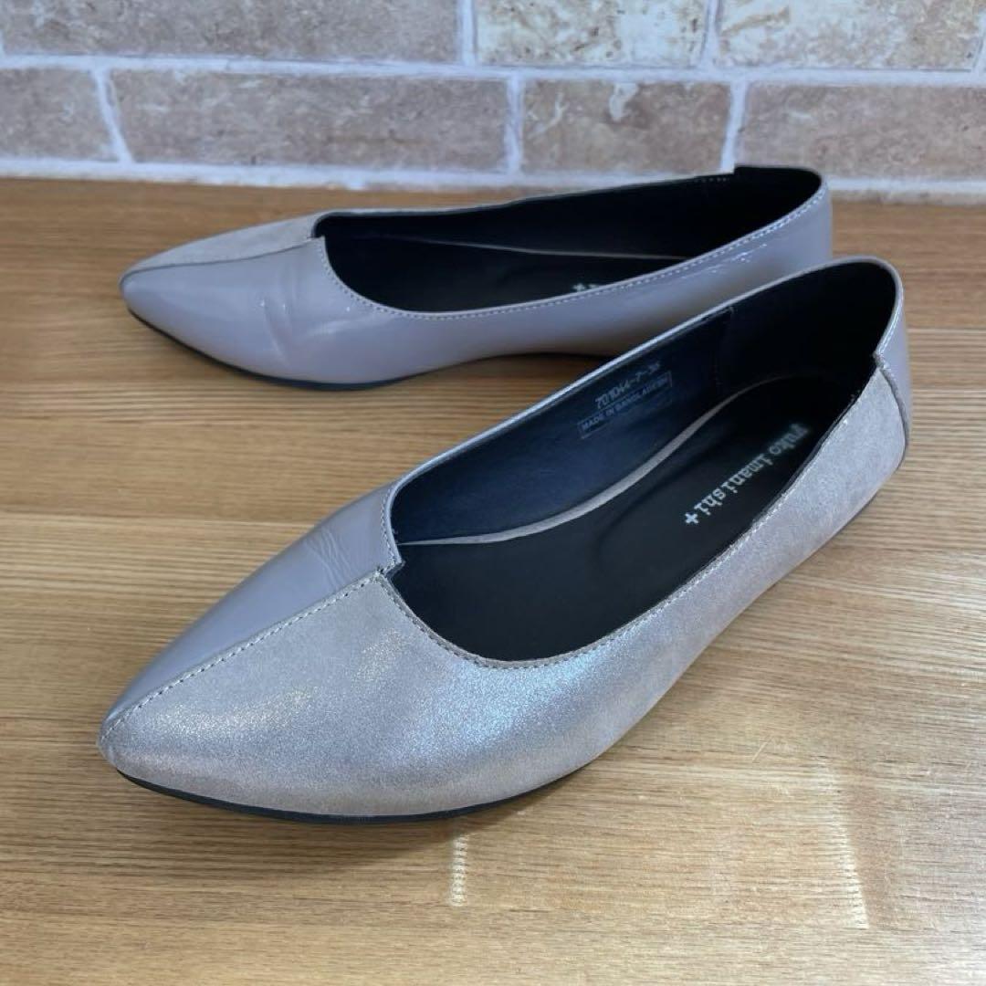 [美品] yuko imanishi+ フラットパンプス YOSHI 36 美品] yuko imanishi+ フラットパンプス YOSHI 36