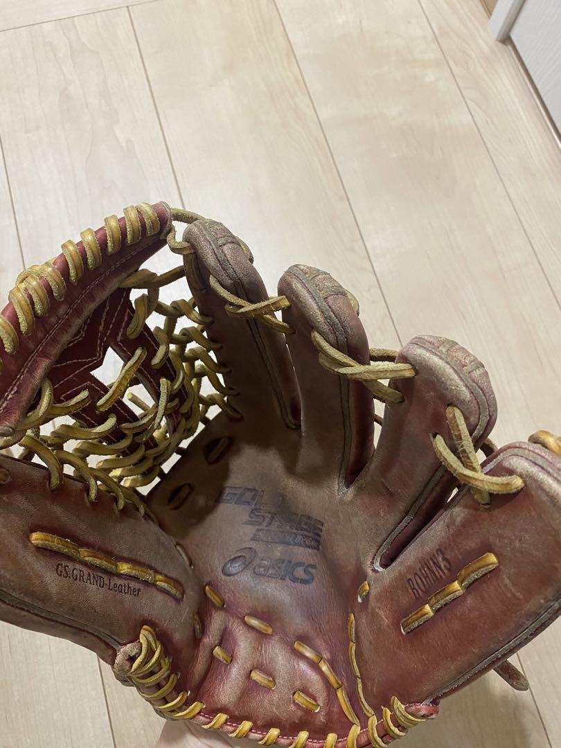 硬式野球グローブ アシックスゴールドステージ外野手用