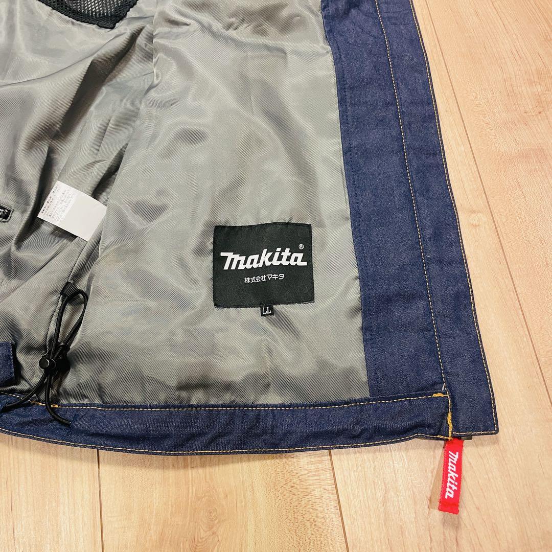 makita マキタ　デニム　ファンベスト　空調服　LL
