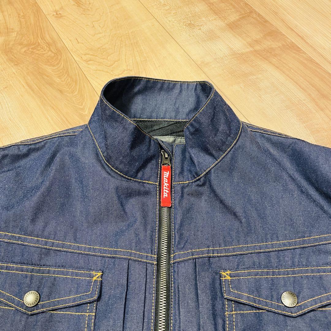 makita マキタ　デニム　ファンベスト　空調服　LL