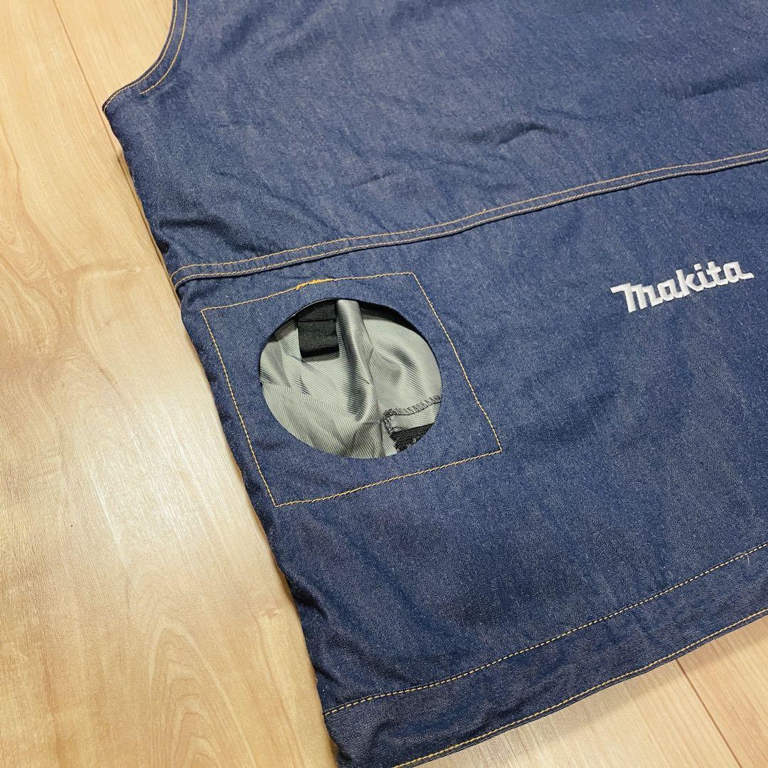 makita マキタ　デニム　ファンベスト　空調服　LL