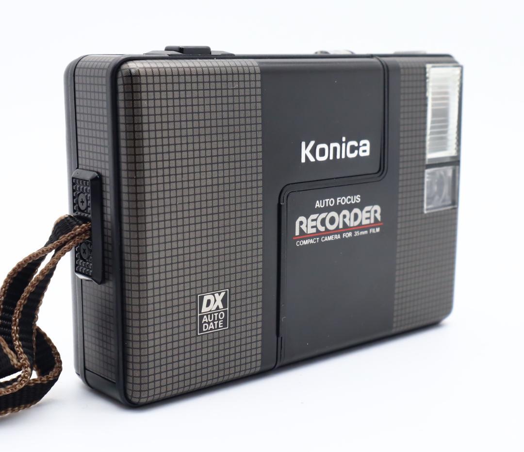＊ほぼ新品　Konica RECORDER フィルムカメラ