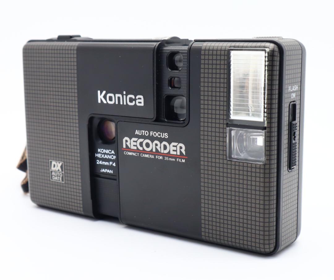 ＊ほぼ新品　Konica RECORDER フィルムカメラ