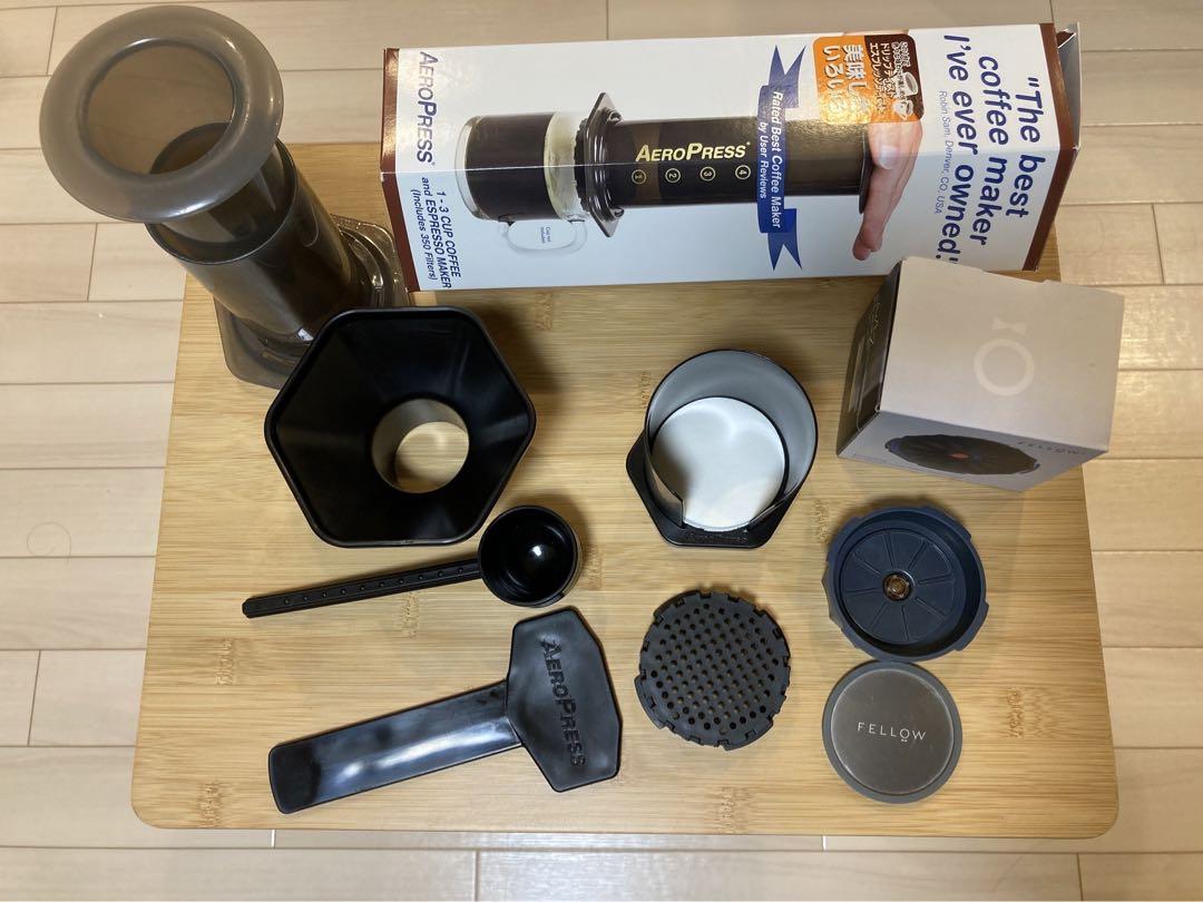 AeroPress コーヒードリッパー　ステンレスフィルター付き