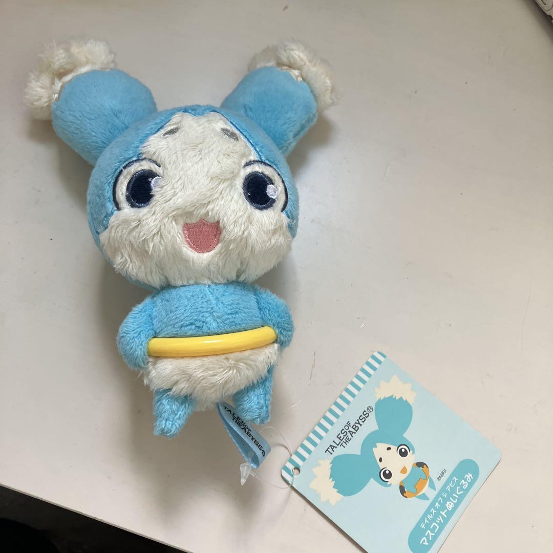 紙タグ付き　テイルズ オブ アビス ミュウ　マスコット　ぬいぐるみ