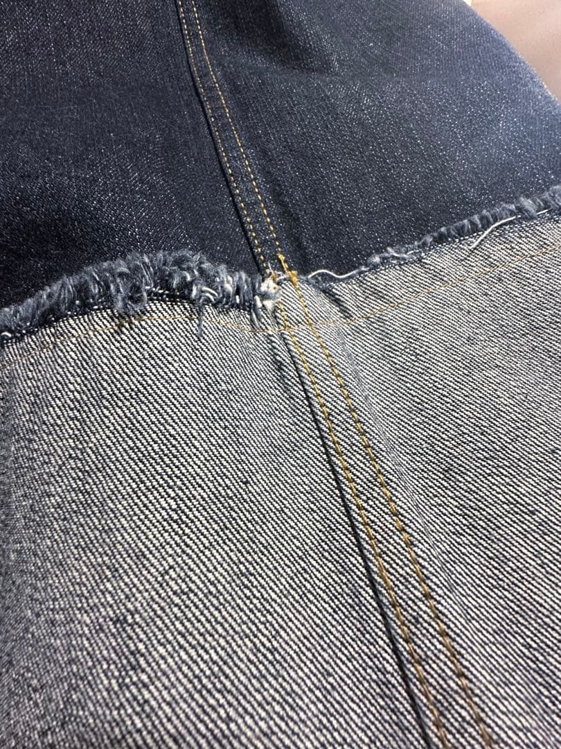 【新品・未使用】　ビームス　BEAMS デニム　ロング　スカート Sサイズ