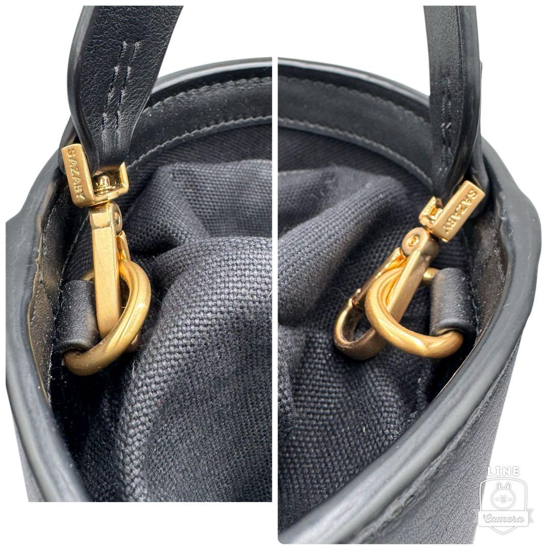 SAZABY Premium Mesh Tote 2way イントレチャート 黒 - メルカリ