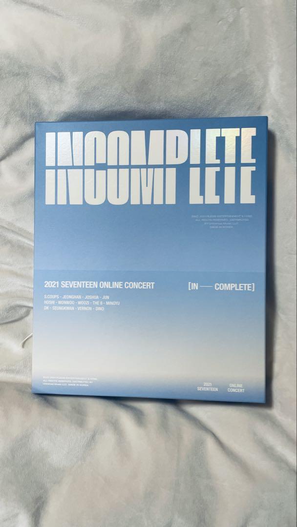 INCOMPLETE DVD