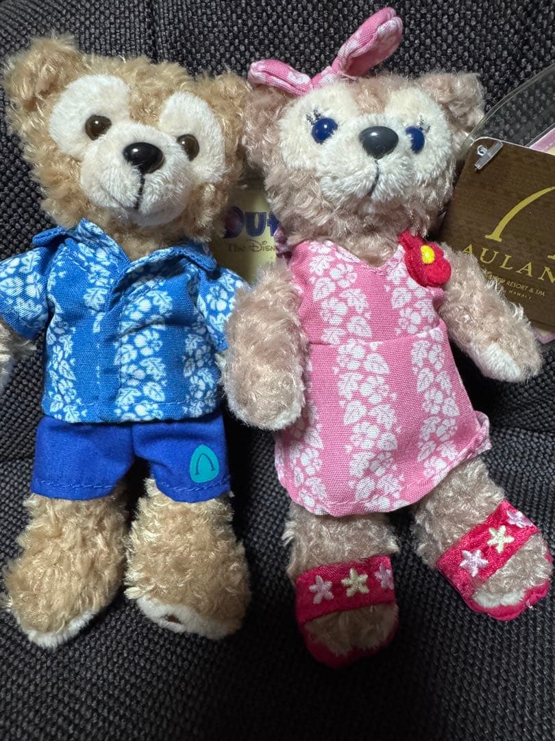 アウラニ限定グッツ　ダッフィーとシェリーメイ