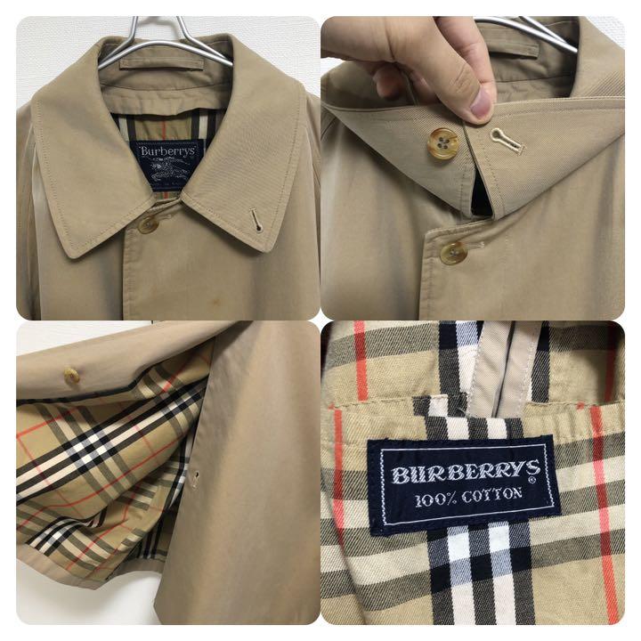 Burberrys バーバリー　バルマカーンカラー　ステンカラーコート