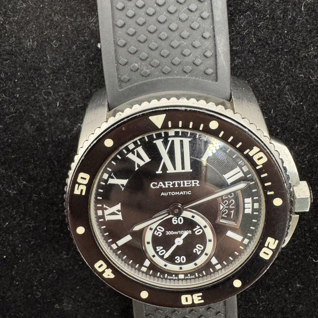 ［鑑定済］Cartier CALIBRE DE CARTIER DIVER