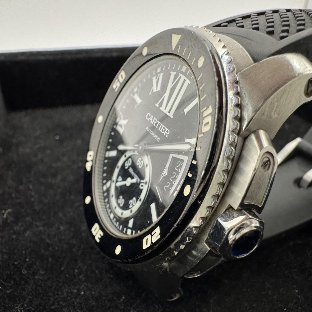 ［鑑定済］Cartier CALIBRE DE CARTIER DIVER