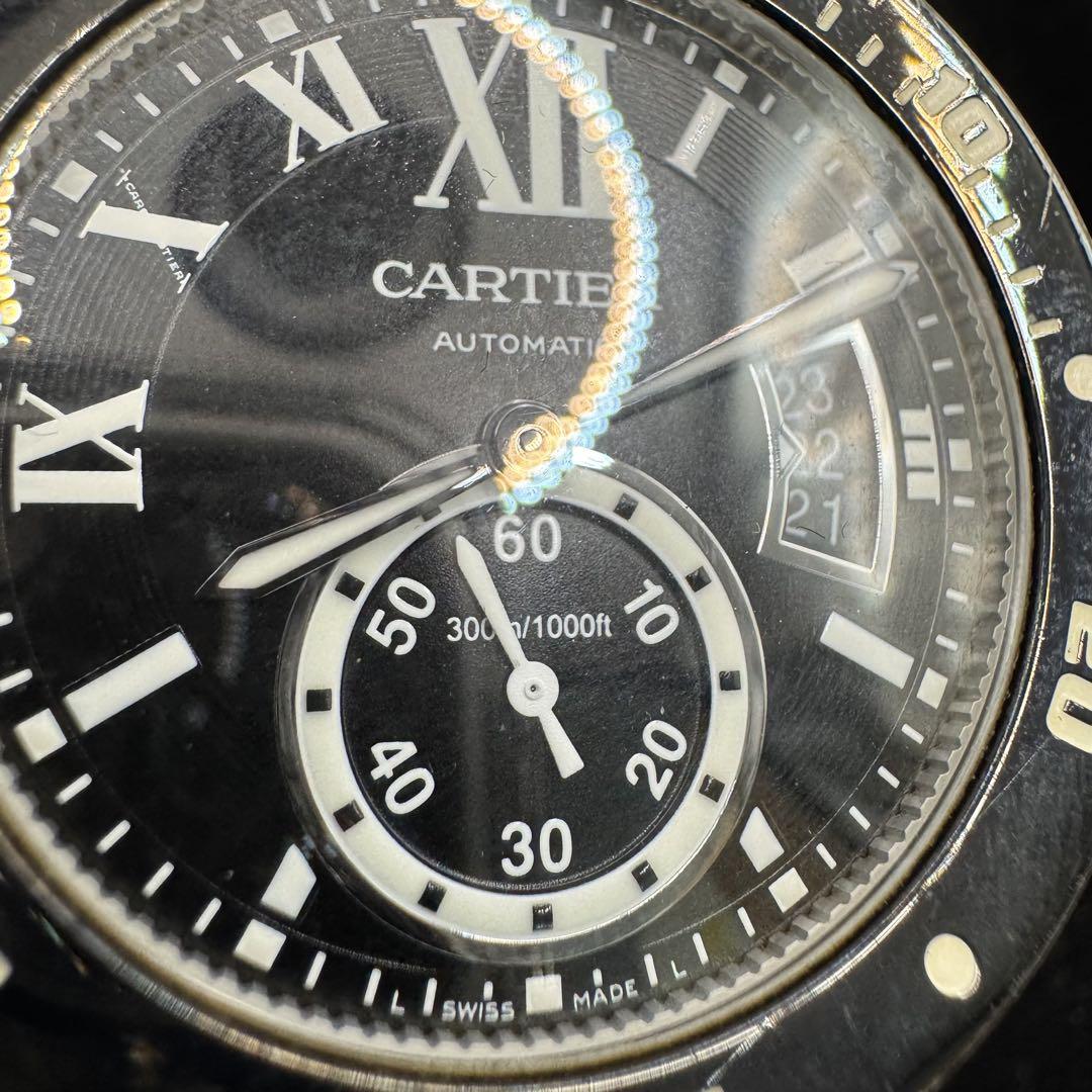 ［鑑定済］Cartier CALIBRE DE CARTIER DIVER