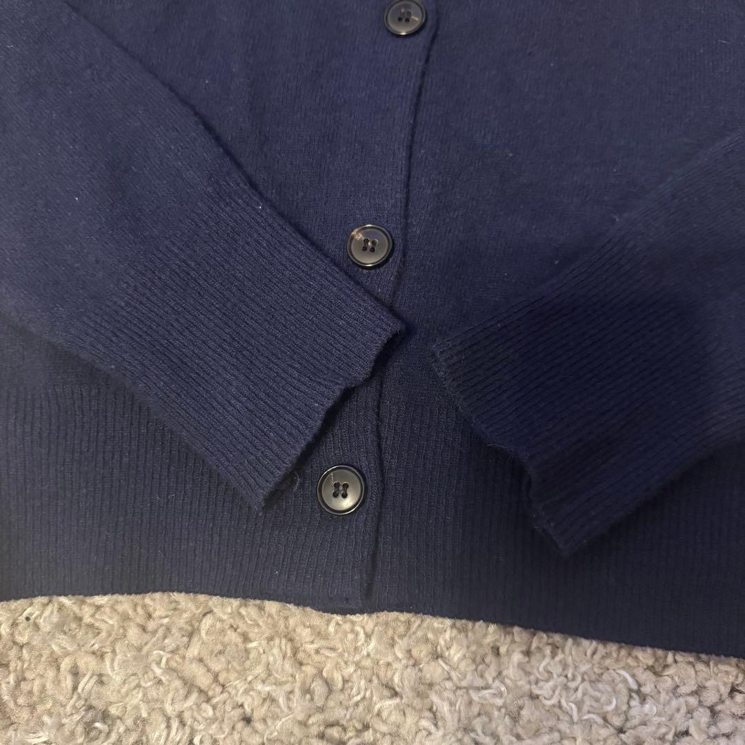 Mardi Mercredi マルディメクルディ ラウンドネックカーディガン Mardi Mercredi マルディメクルディ ラウンドネックカーディガン