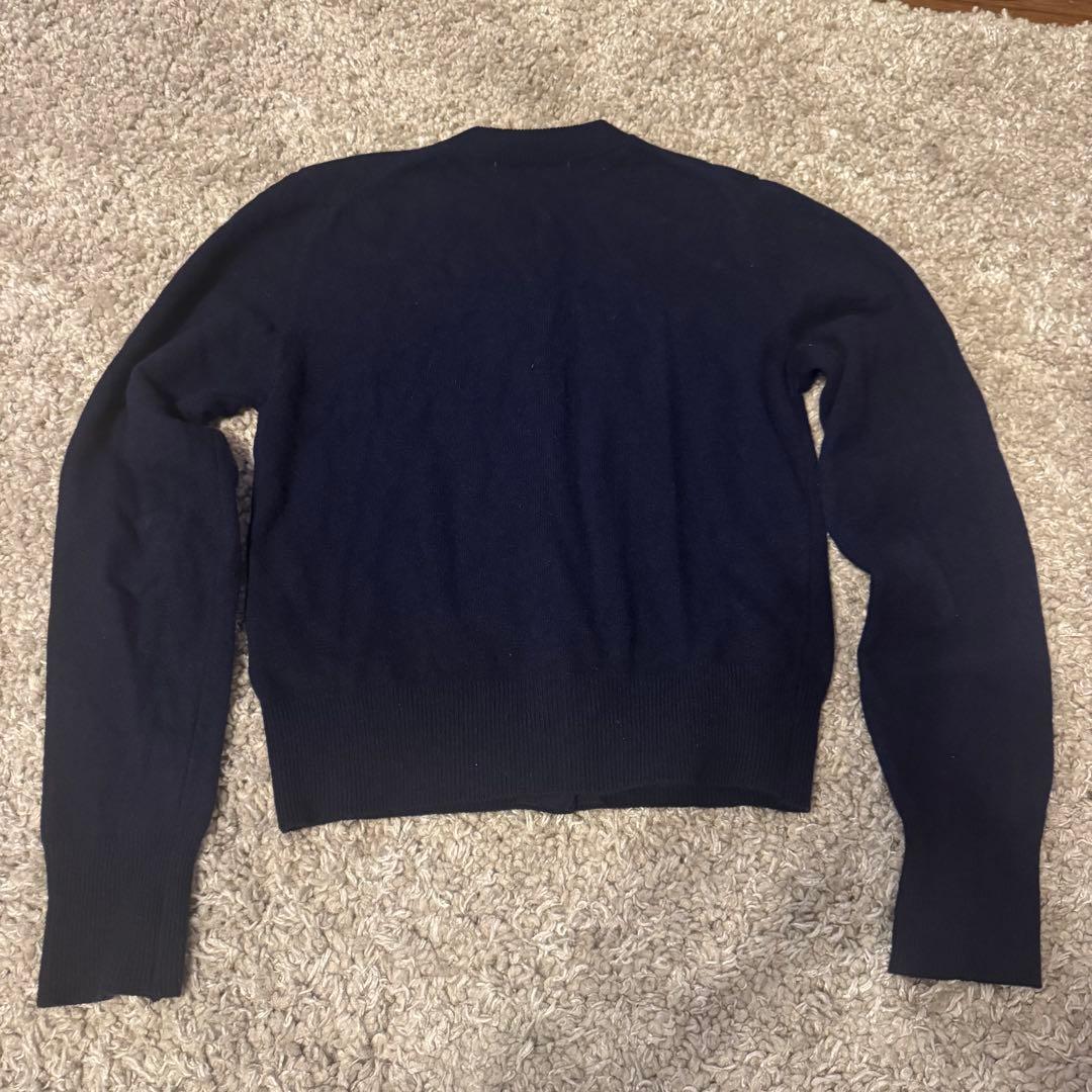 Mardi Mercredi マルディメクルディ ラウンドネックカーディガン Mardi Mercredi マルディメクルディ ラウンドネックカーディガン