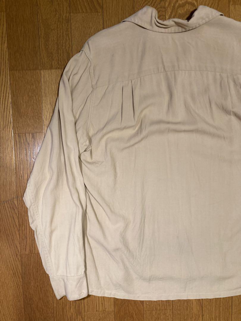 40s ヴィンテージシャツ ギャバシャツ 画像17