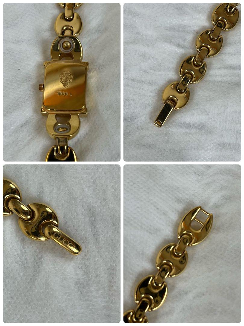 GUCCIグッチ1800Ｌレディース腕時計チェンジベルト付き