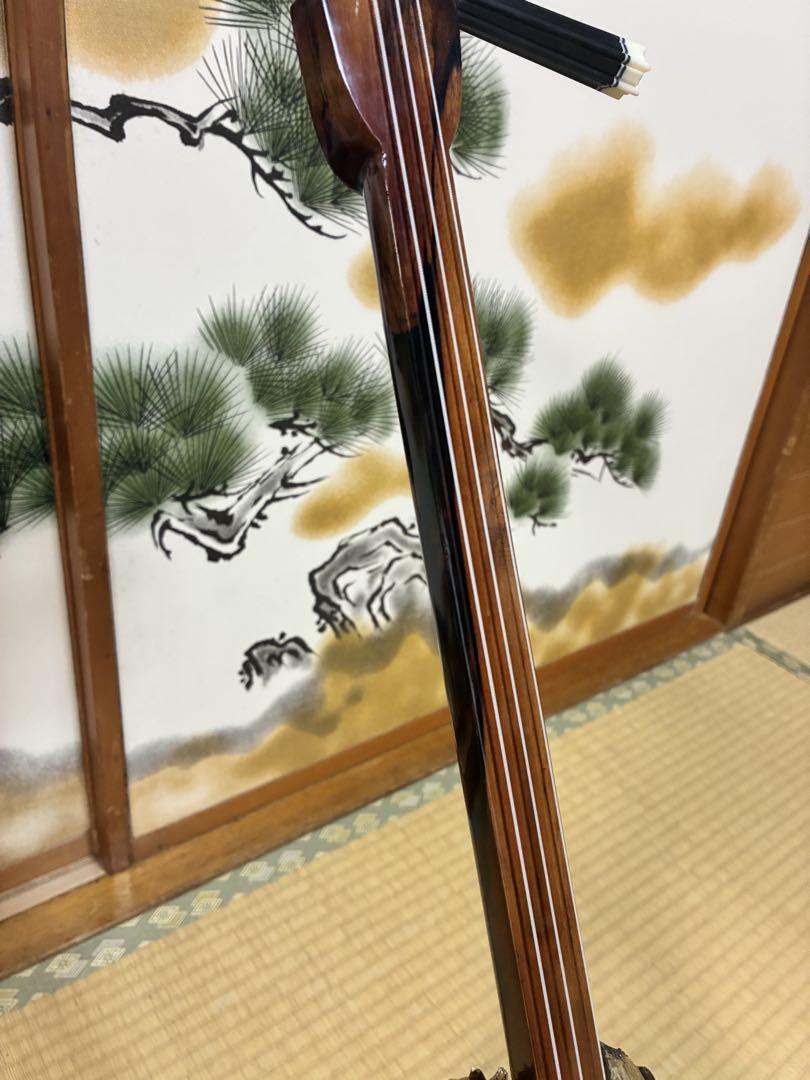 沖縄三線 八重山クルチ 本蛇皮一枚張り！ - メルカリ