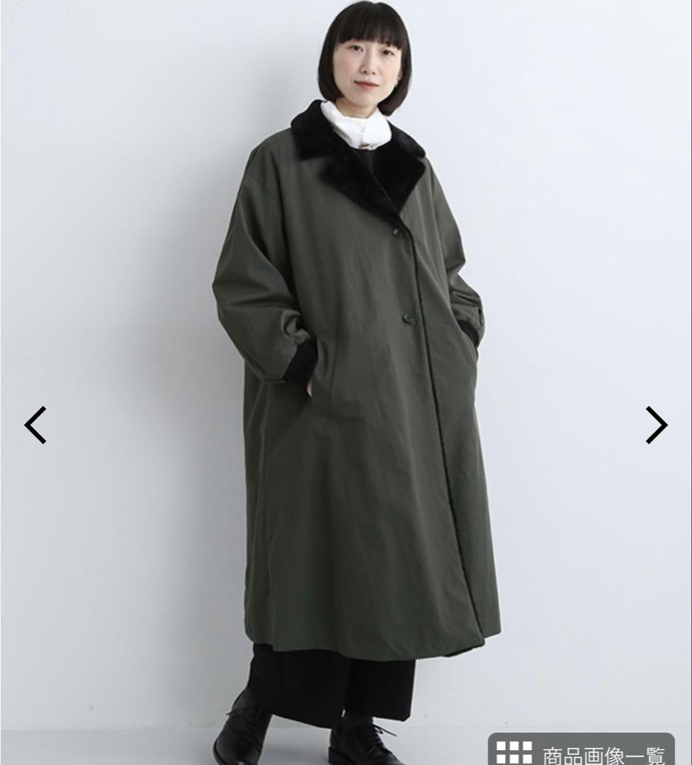 mizuiro ind バックボアコート レディース