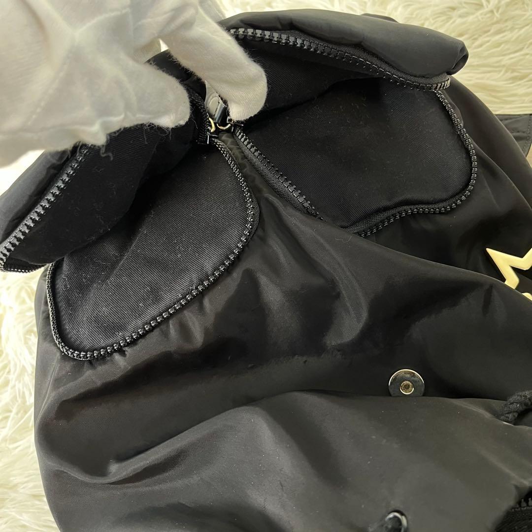 美品 See By Chloe リュック ジョイライダー ナイロン ブラック 美品 See By Chloe リュック ジョイライダー ナイロン ブラック