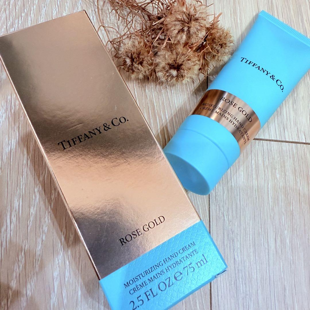 【未開封・袋付き】Tiffany & Co. ROSE GOLD ハンドクリーム ティファニー ローズゴールド ハンドクリーム 2.5オンス（約