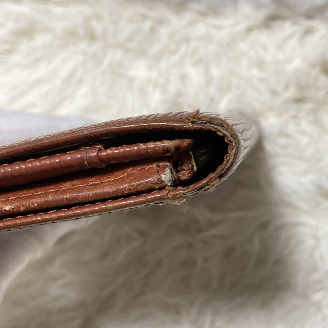 LOUIS VUITTON 長財布 ポシェット ポルト モネ クレディ ブラウン