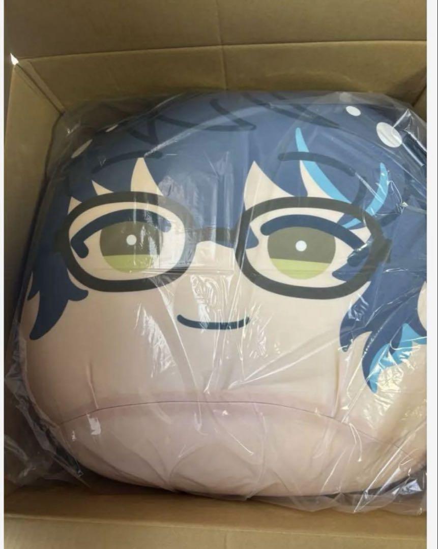 在庫処分 半額 最安値】めちゃビッグおまんじゅうクッション 青葉つむぎ - メルカリ その他