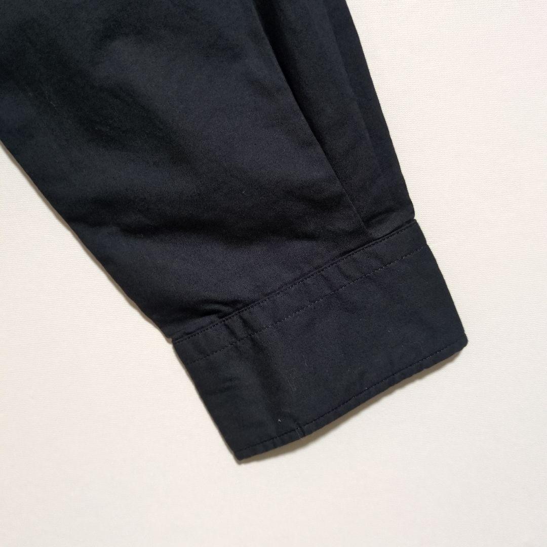 美品 ポールスミス 長袖シャツ ドット柄 黒 切替デザイン メンズ M 美品 ポールスミス 長袖シャツ ドット柄 黒 切替デザイン メンズ M