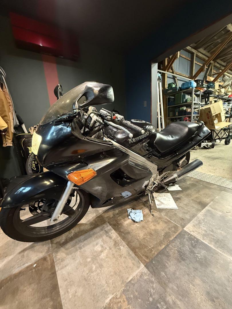 Kawasaki zzr250黒