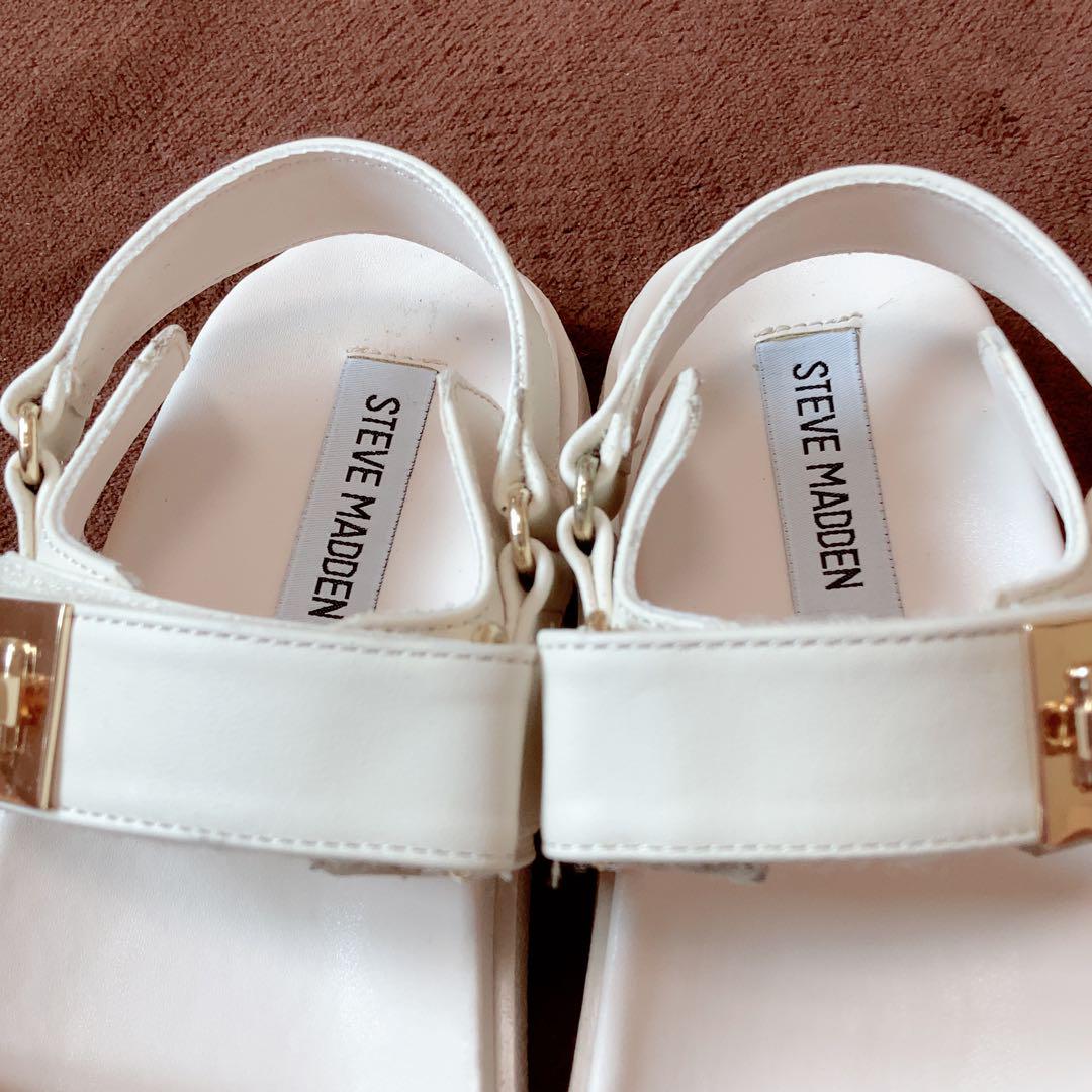 現行⭕️新品 Steve Madden MONAサンダル 厚底 ミュール US5