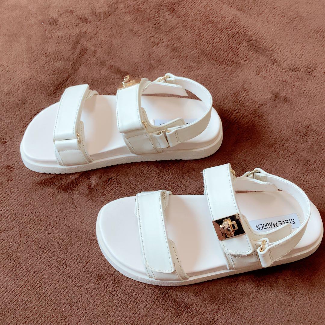 現行⭕️新品 Steve Madden MONAサンダル 厚底 ミュール US5