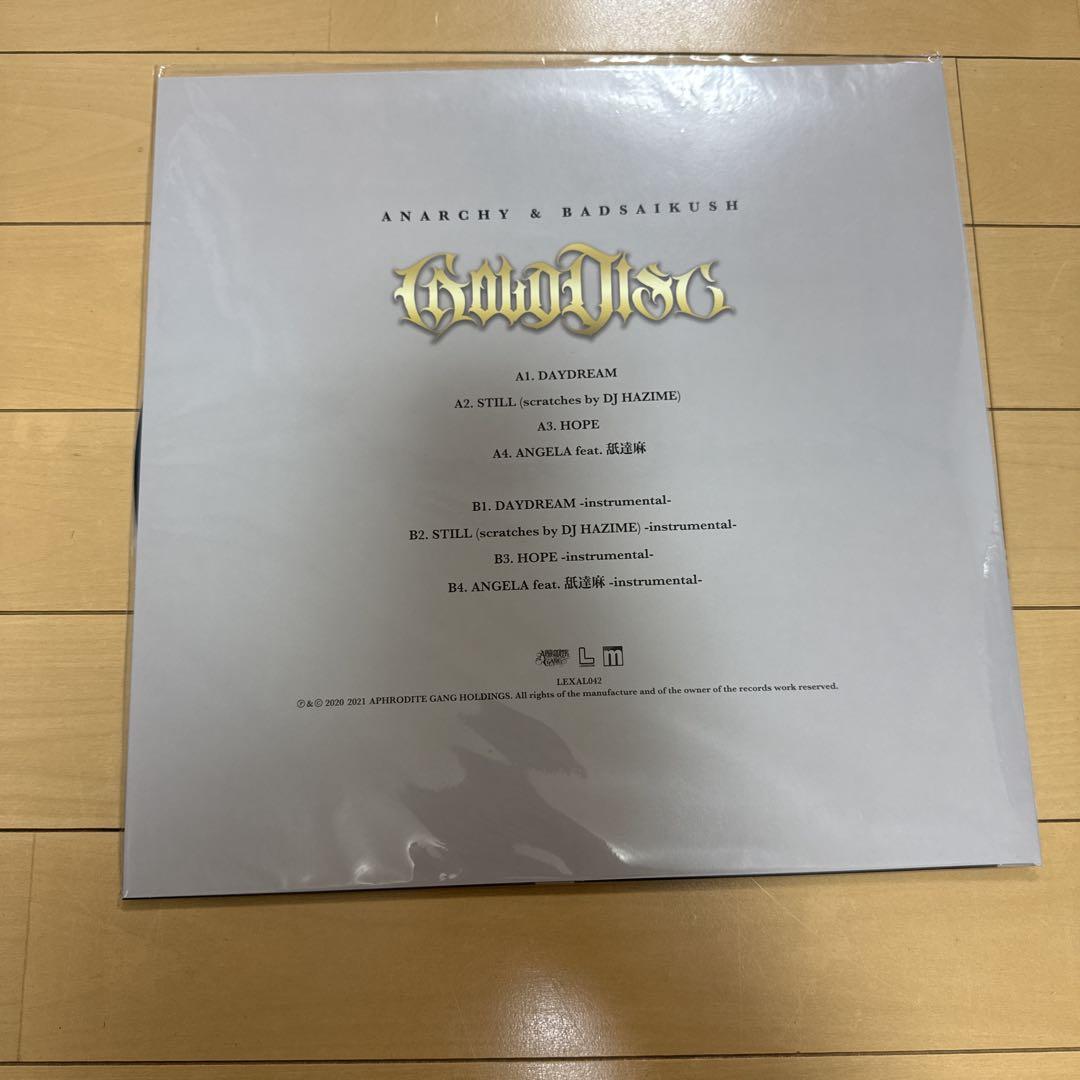 ANARCHY & BADSAIKUSH / GOLD DISC レコード