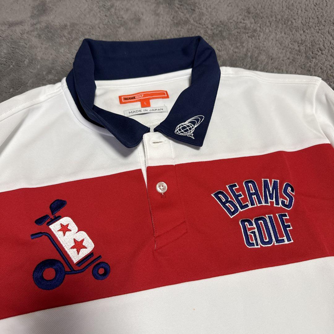 【メーカー直売】の商品をすべて BEAMS メルカリ - ホワイト ポロシャツ GOLF メンズウェア