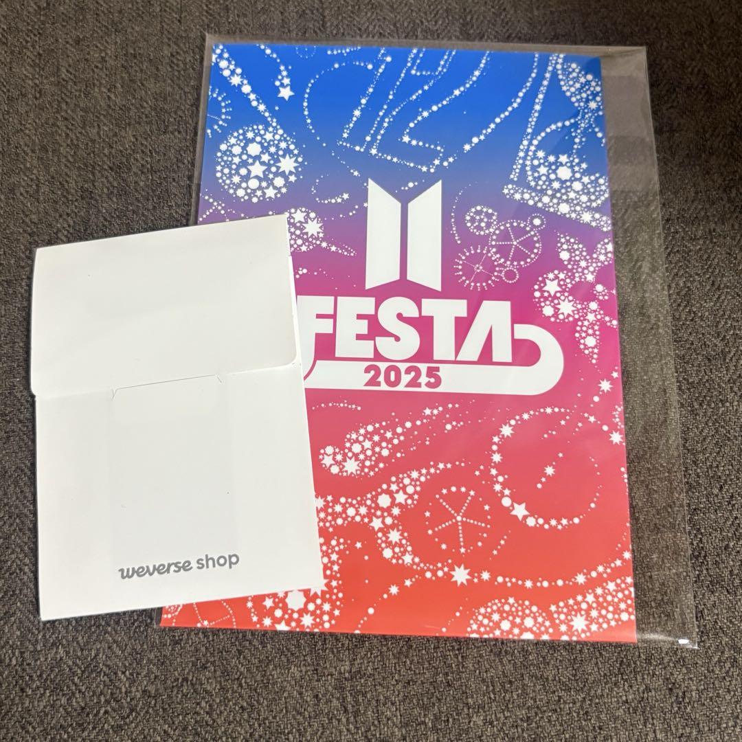BTS FESTA会場限定 カプセルガチャ 購入特典