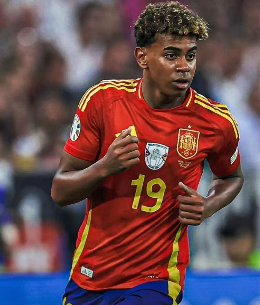 スペイン 代表 EURO2024 ラミン・ヤマル ホーム ユニフォーム 19番