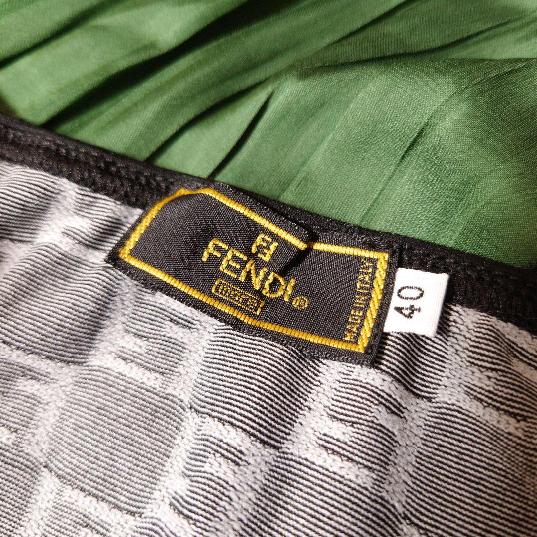 FENDI フェンディ ワンピース ズッカ柄 サイドライン
