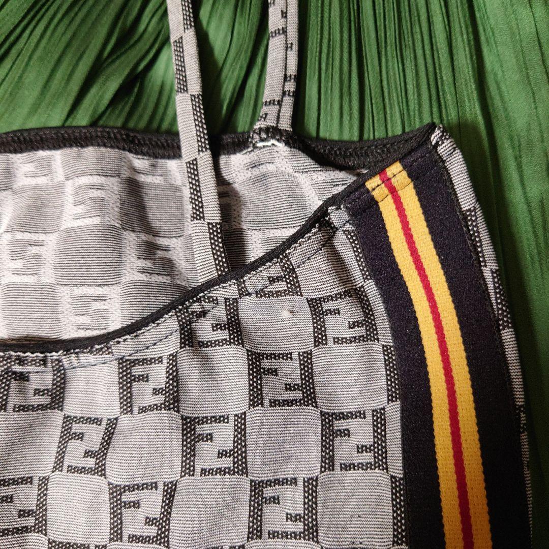 FENDI フェンディ ワンピース ズッカ柄 サイドライン