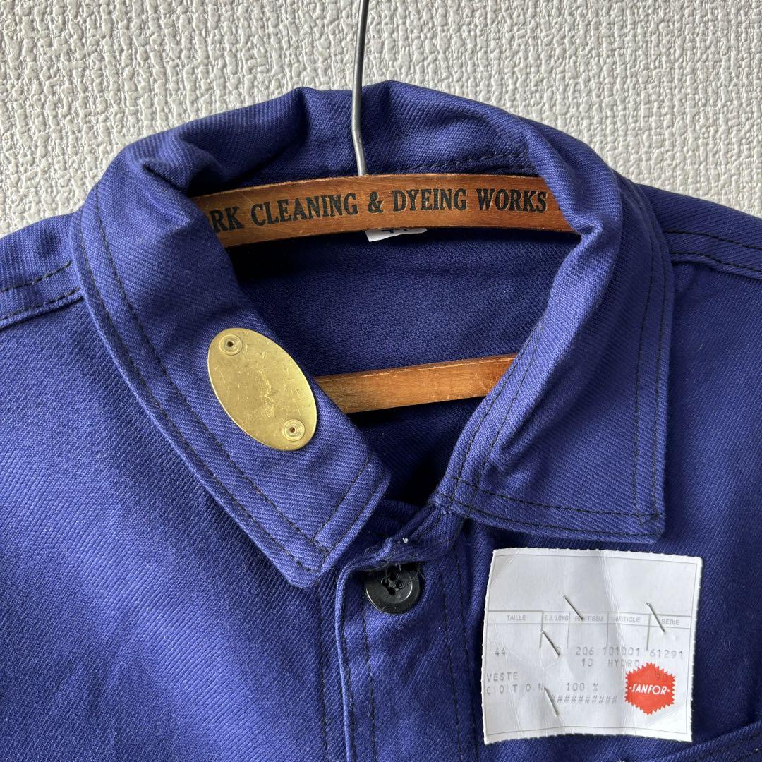 デッドストック ワーク ジャケット 44 ユーロ ビンテージ カバーオール ジャケット・アウター