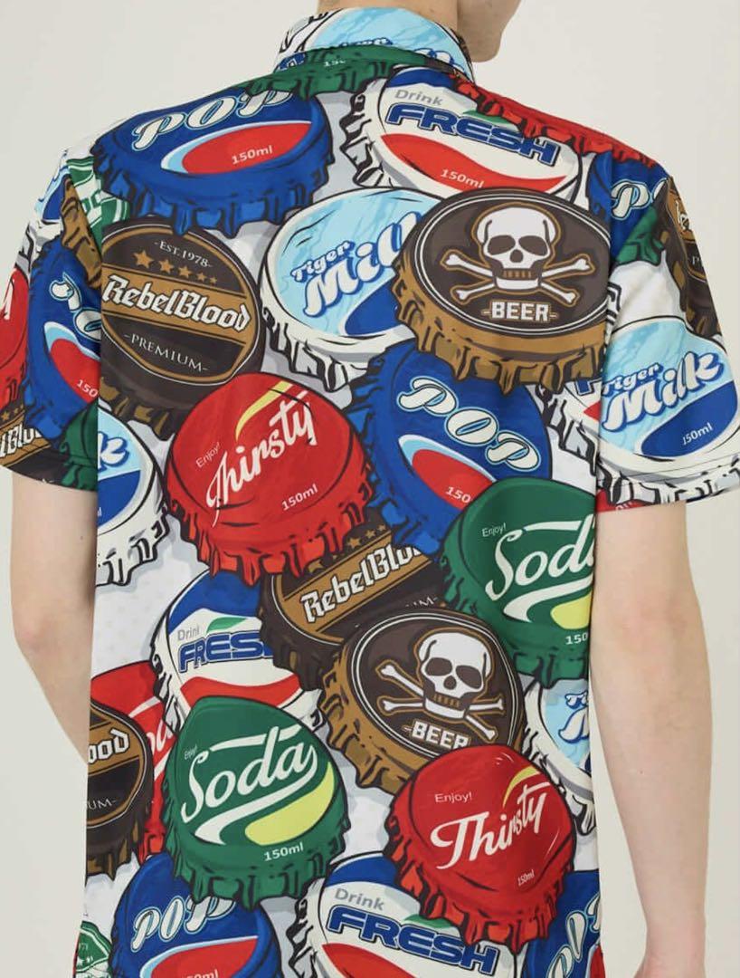 LOUDMOUTH ラウドマウス　ゴルフ ポロシャツ　レトロクラウン　LL 新品