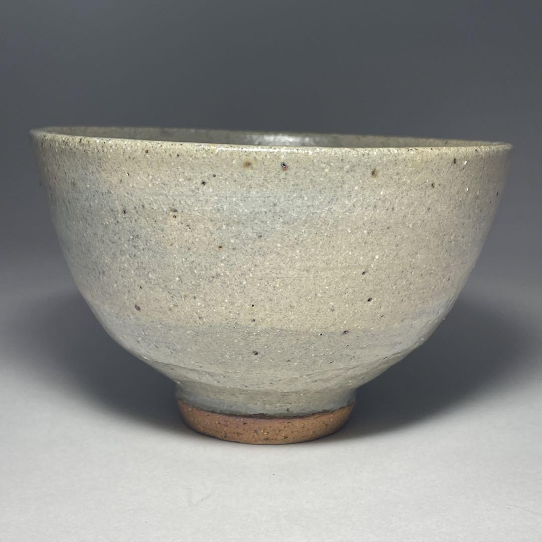 ◆鉄絵茶碗 【小峰葛芳】作 四方桟共箱付き 茶道具 師:人間国宝・島岡達三◆