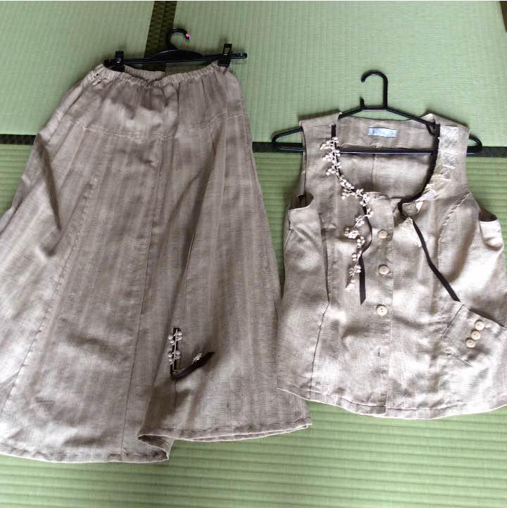 セット⭐ワンダフルワールド ロングスカート＆ペチスカート スカート