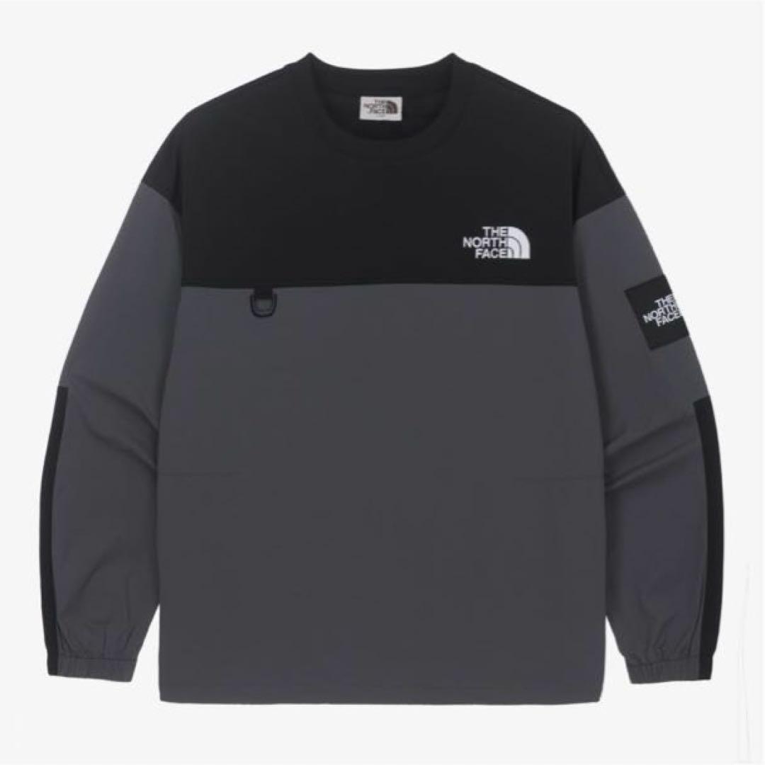 新品未使用　韓国正規品　ノースフェイス　アルバニー クルーネック　Lサイズ