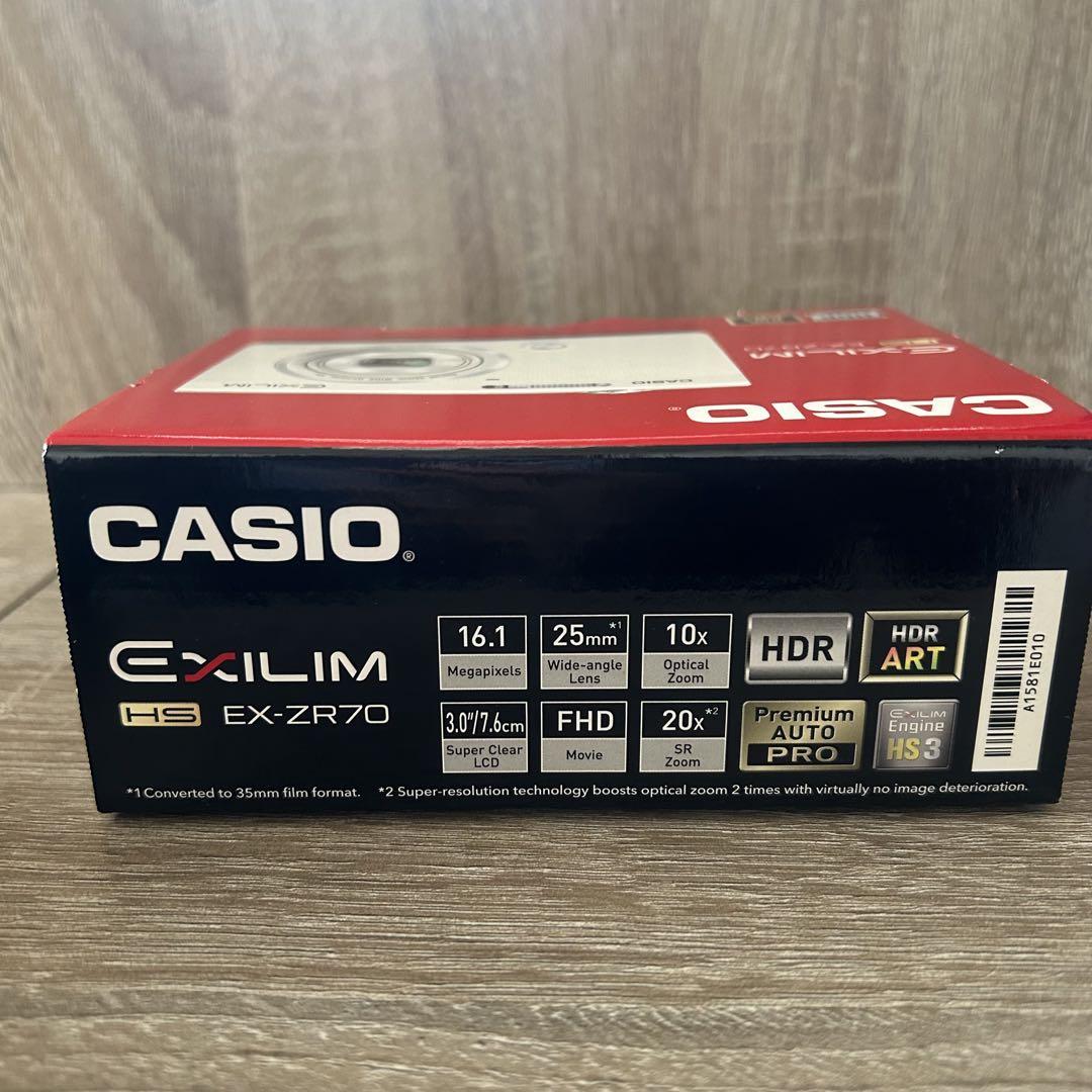 CASIO EXILIM EX-ZR70 イエロー