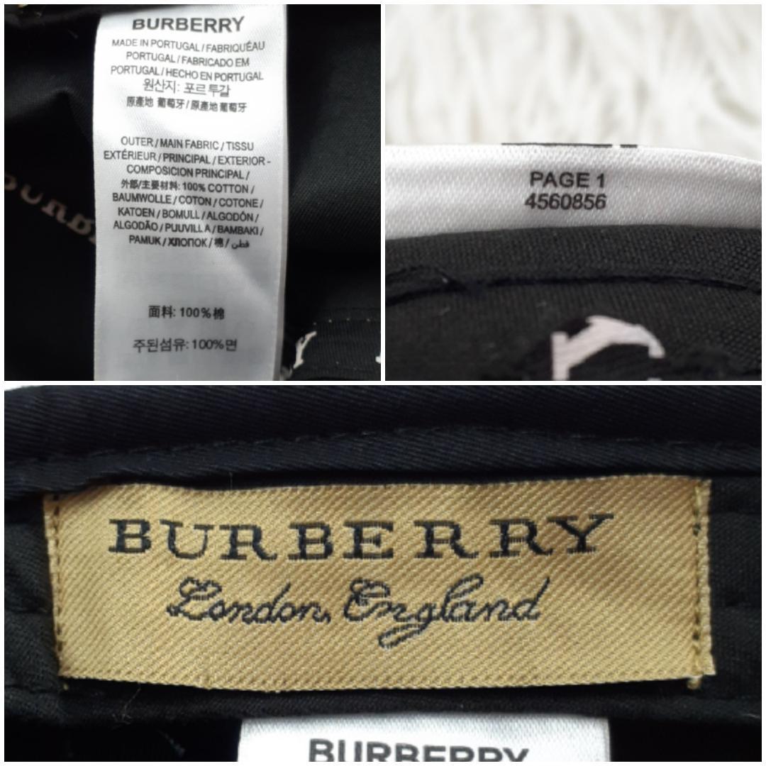 希少 現行品◎BURBERRY バーバリー ベースボールキャップ ノバ