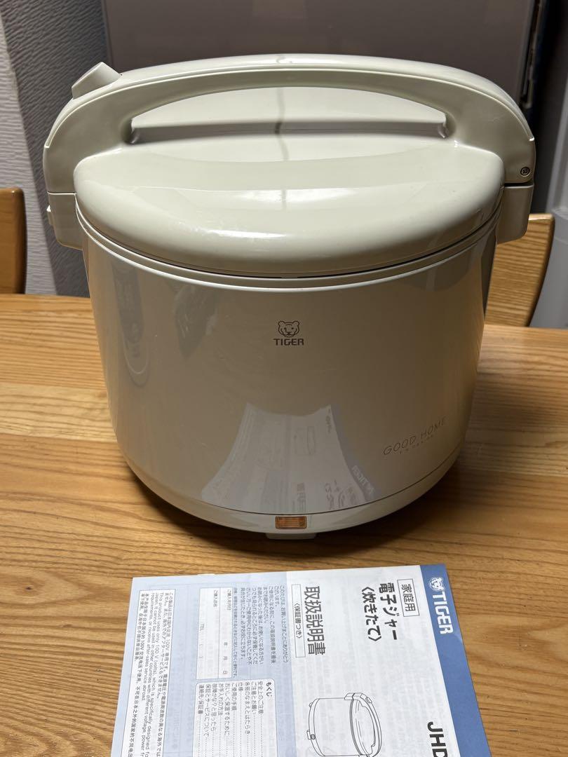 TIGER 電子ジャー　JHD-1800 HD 保温専用1.8L 2022年製