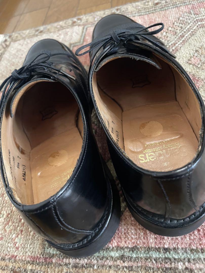 SANDERS MILITARY OFFICER SHOE サイズ7
